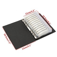 0603 Sample Book 8500 pcs 170 Values R0603 1% SMD Resistors Assortment Kit