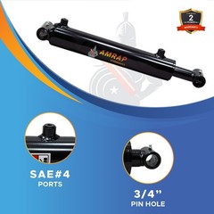 1.5×6 Hydraulic Cylinder-1.5″ Bore, 6″ Stroke -Welded Cross Tube Cylinder(new)