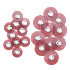 100pcs Dental SOFLEX Discs Composite Finishing Polishing Discs 9.5/12.7mm