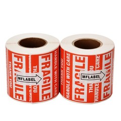 1000 Fragile Stickers 2×3 Handle with Care Thank You 500 Per Roll Warning Labels