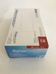 (100/Pk) FISHERBRAND Disposable Nitrile Exam Gloves – Size XSmall – Blue Color