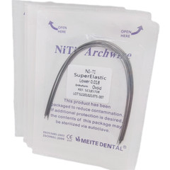 Dental Orthodontic Super Elastic Niti Round/Rectangular Arcos Arch Wires Ovoid