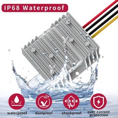 DC to DC Voltage Regulator Step Down/Up Buck Boost Power Converter Waterproof