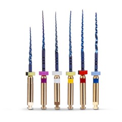 AZDENT Dental Endo Rotary Files X-Pro Gold Taper SX-F3 NITI Root Canal Files