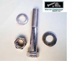 358 Pieces Grade 5 Fine Thread Hex Head Bolt, Nut & Washer Assortment Kit