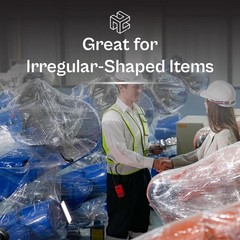 4 Rolls 17″ x 1476′ (30 Gauge) Plastic Film Pre-Stretch Hand Shrink Wrap Clear