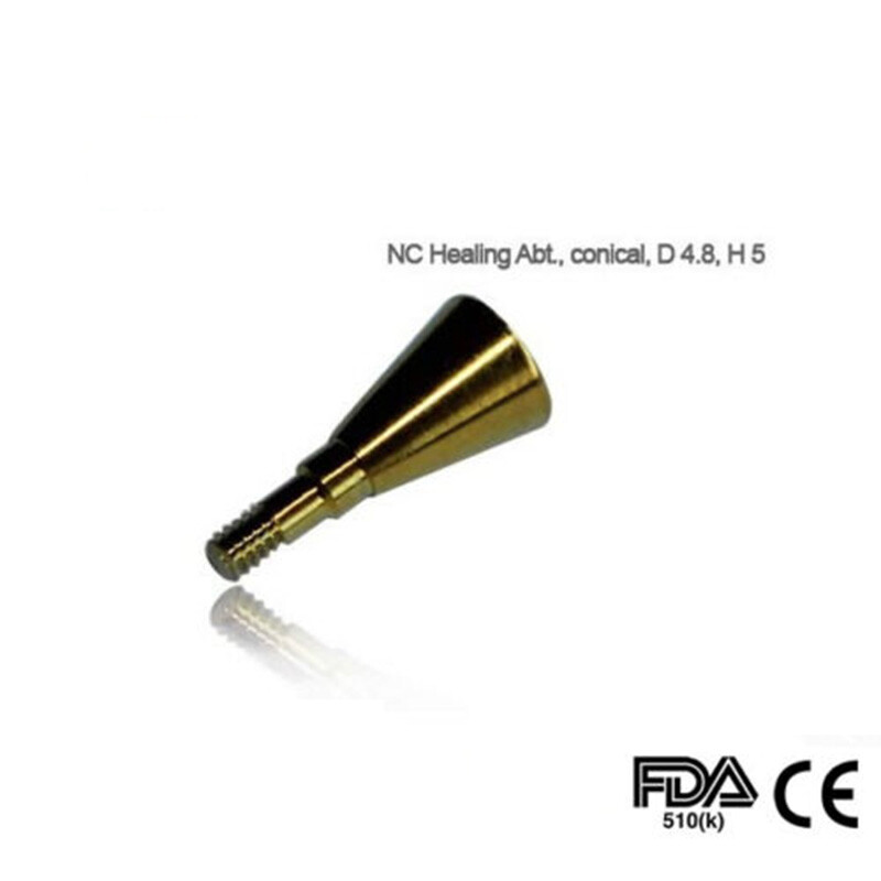 Straumann Compatible Dental NC Healing Abutment.,conical, Diameter 4.8, Height 5