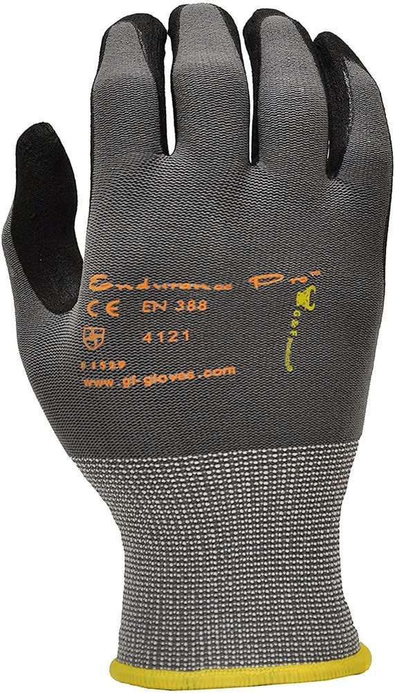ATG / Maxiflex PIP Large Ultimate by ATG Black Latex Palm And Finger Coated W…