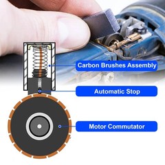 120×12 Sizes Universal Carbon Brushes Graphite Motor Brush for Drill Grinder Saw
