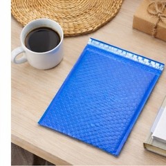 100 #0 6×10 Blue Poly Bubble Padded Envelopes Mailers Shipping Case 6″x10″