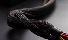 ALL SIZES 1 FT – 100 FT Black Expandable Wire Cable Sleeving Braided Tubing LOT