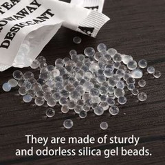 60/100pcs Silica Gel Packets 5g Grams Desiccant Pack Moisture Absorber Reusable