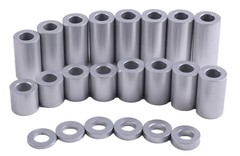 New Aluminum Spacer Bushing 5/8″ OD x 5/16″ ID–Fits M8 or 5/16″ Bolts