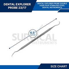 45 Pcs Basic Dental Instruments Set Mirror Explorer College plier German Grade