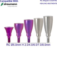 Dental Healing Abutment Healing Closure Mini Regular Fit Straumann ITI