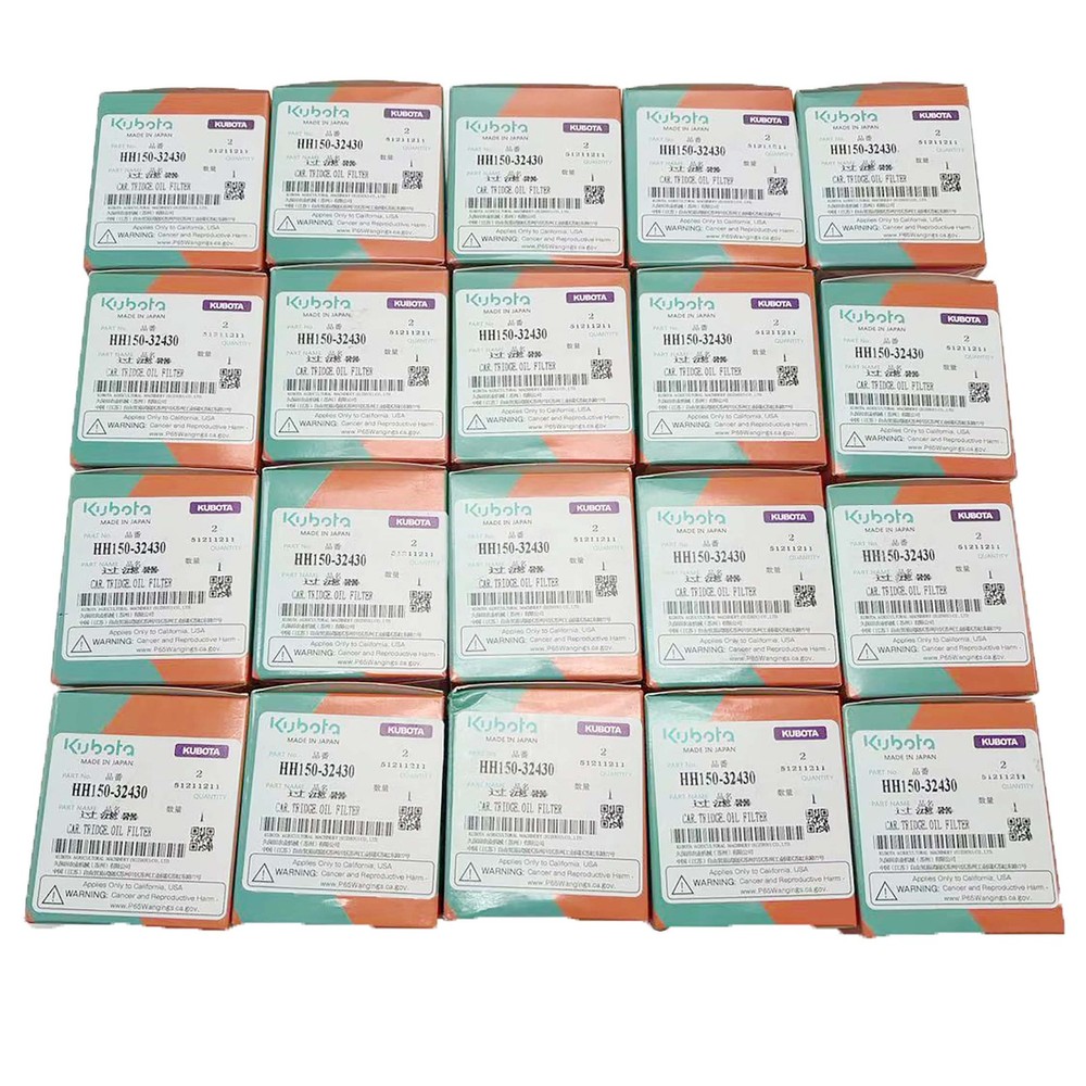 New 20 pack Oil Filter HH1J0-32430 (Replaces HH150-32430) for Kubota