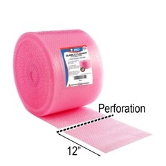 Small Bubble Cushioning Wrap Anti-Static Roll 72 ft x 12” Wide