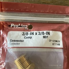 Three Pack Proline Connector 3/8 X 3/8 {32}