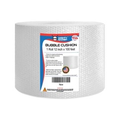 100 feet Bubble Cushioning Wrap Roll Small Bubble 12″ Wide Perforated Every 12″