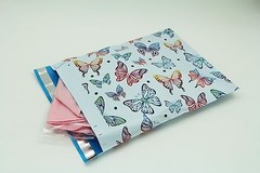 100 12×15.5 Butterfly Designer Poly Mailers Envelopes Boutique Custom Bags