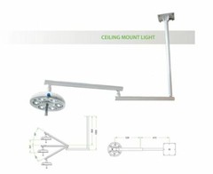 D6 HEXA : LED Dental Operatory Light D-CAM Cordless DXM