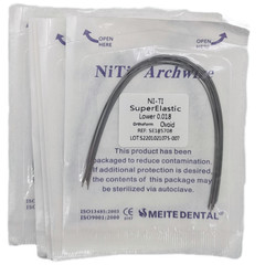 Dental Orthodontic Super Elastic Niti Round/Rectangular Arcos Arch Wires Ovoid