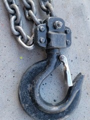 Tractel Inc. USA tralift 1 ton 30ft Chain Hoist W/1t Hook 6 x 18mm Grade 50 Blue