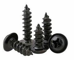 Modified Truss Head Self piercing sharp point Screws #8x 1/2″- 3″ K-Lath Black