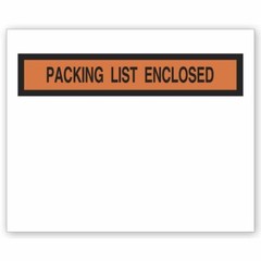 Packing List Envelopes Invoice Enclosed Slip Pouch Self Adhesive Shipping Labels