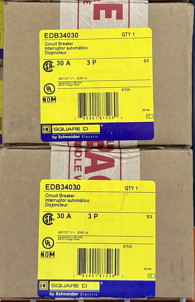 SQUARE D EDB34030 Circuit Breaker