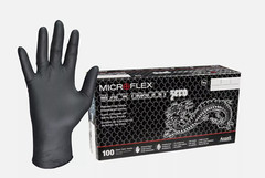 Microflex Black Dragon Powder Free Nitrile Exam Gloves – XL – Box of 100 Gloves