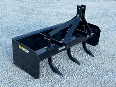 PROWORKS 48″ Box Blade 3 Point Hitch Tractor Scraper Grader 4 FT USA 3 Ripper