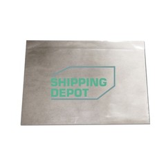 7×10 Clear Packing List Envelope Pouch Self Adhesive – Secure Seal
