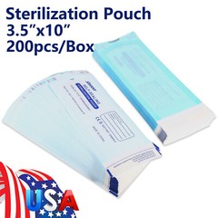 up to 10000 Sterilization Pouches 3.5″ x 10″ Dental Medical Self Seal Pouch Bag