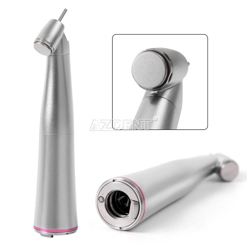 AZDENT Dental 1:4.2 LED 45 Degree Surgical Contra Angle /45°High Speed Handpiece