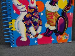 Lisa Frank 5×7 2000 Agenda Address Book Schedule Calendar Contact Spiral Cat Y2K