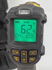 DeWALT DCT414S1 Complete With Case Battery & Charger Tested Celcius Not Working