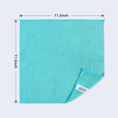 HOMEXCEL Microfiber Cleaning Cloth12 Pack Cleaning Rags Cleaning Towels with …