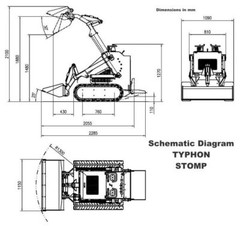 Brand New POWERFUL 1,800lbs Mini SkidSteer Loader SSL 23HP Gas EPA B&S Engine