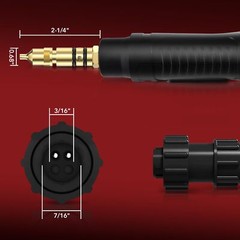 250A MIG Gun Torch 15ft Cable for Miller Millermatic 200, 212, 251 & 252
