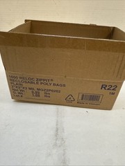 1000 Bags Reclosable 2mil 2×2 Clear Zip Squeeze Seal Top Lock 2×2 Poly Baggies