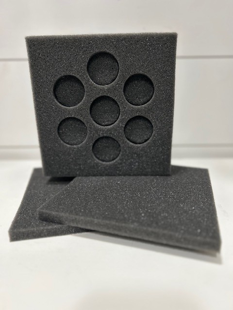 10 Sets of 7 Egg Standard Foam Shippers