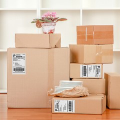 1100 Shipping Labels 8.5×5.5 Self Adhesive Half Sheet Shipping Labels 1000 + 100