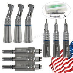 NSK Style Dental Slow Low Speed Handpiece Straight Contra Angle Air Motor 4/2H