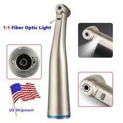 Dental Brushless LED Electric Micro Motor /1:5 Increasing Handpiece Lab Tools US