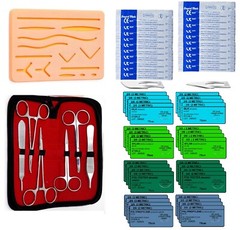 59 Piece Practice Suture Kit for Medical and Veterinary Student Training