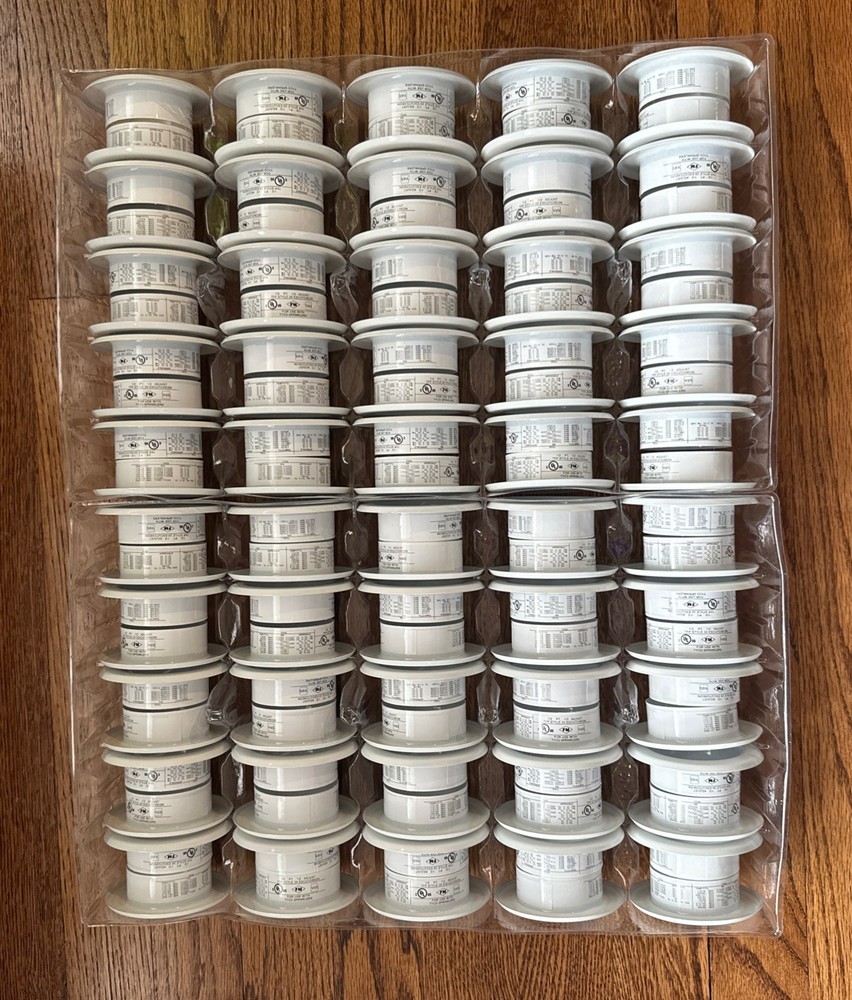 BOX OF 100! Tyco Style 20 Recessed Escutcheon White 1/2 in. Sprinkler 567054010