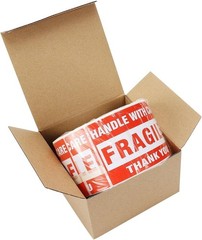Fragile Stickers 3” X 5” 1 Roll 500 Labels Fragile – Handle with Care – Thank