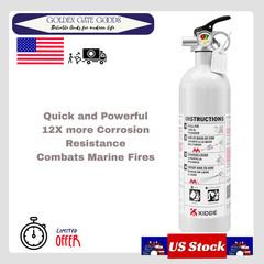 Fire Extinguisher for Boats – Single Use 5BC Marine Safety Compact Emergency