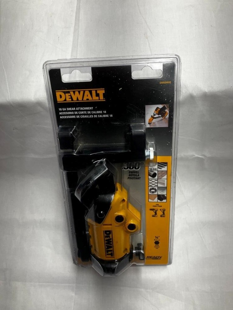 DeWalt DWASHRIR 18GA Shear Attachment – NEW!!